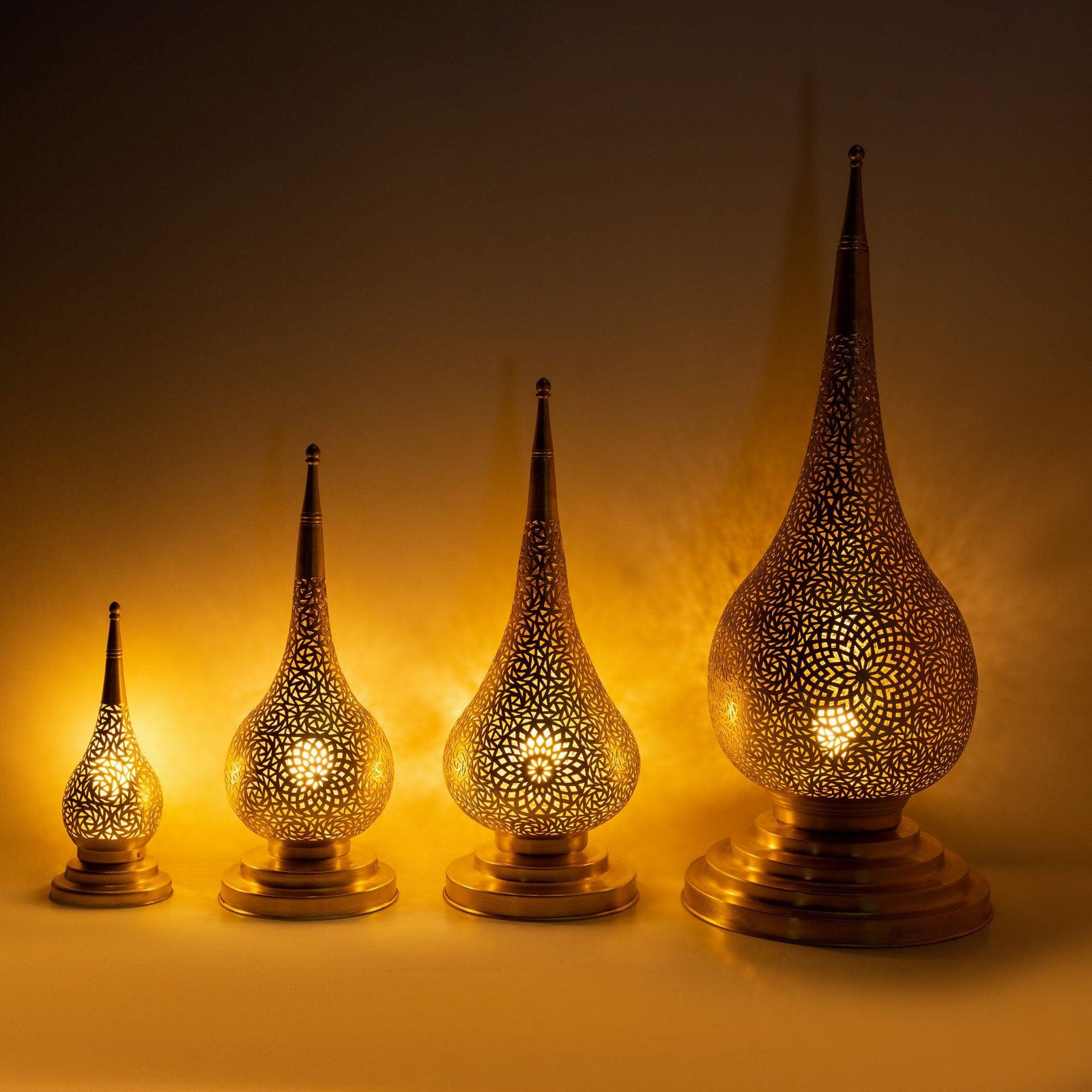 Tafel- en vloerlampen, kandelaars