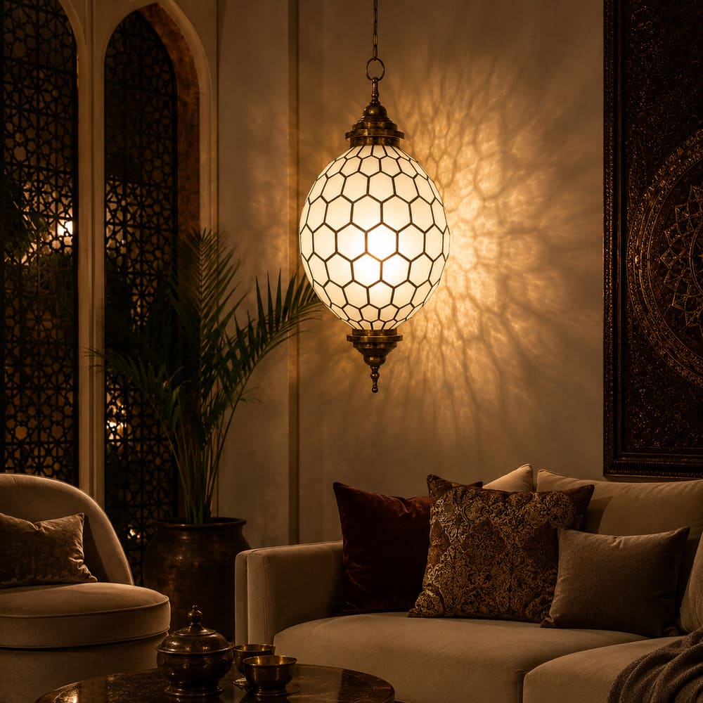 Arabische plafondlampen