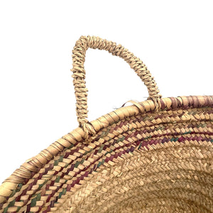 Natuurlijke rieten mand 50x35x32