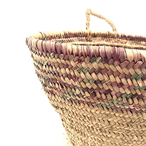 Natuurlijke rieten mand 50x35x32