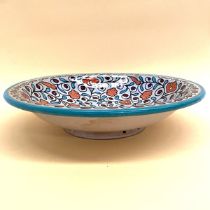 Bloemen Arabisch keramisch bord 40cm