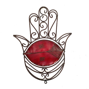 Marokkaanse wandlamp Hand van Fatima