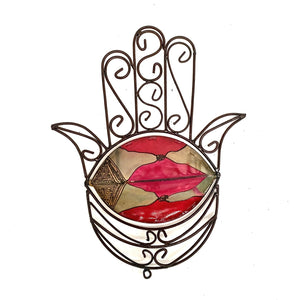 Marokkaanse wandlamp Hand van Fatima