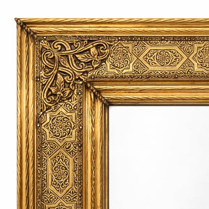 espejo árabe alpaca dorado Ourika detalle