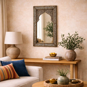 espejo árabe alpaca imlil escena