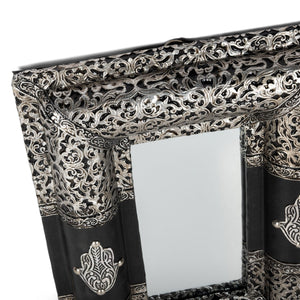 Espejo árabe de alpaca Mano de Fátima