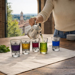 juego vasos de té árabes lifestyle