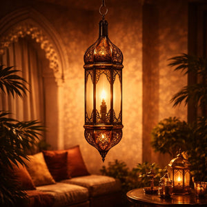 lámpara árabe colgante A4T 65cm