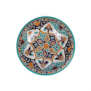 Plato árabe de cerámica de Fez 3 tamaños