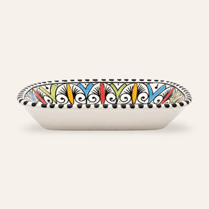 plato marroquí cerámica multicolor 18cm