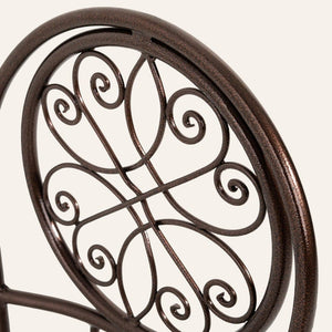 silla árabe cobre detalle