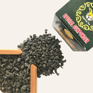 té verde Gunpowder calidad