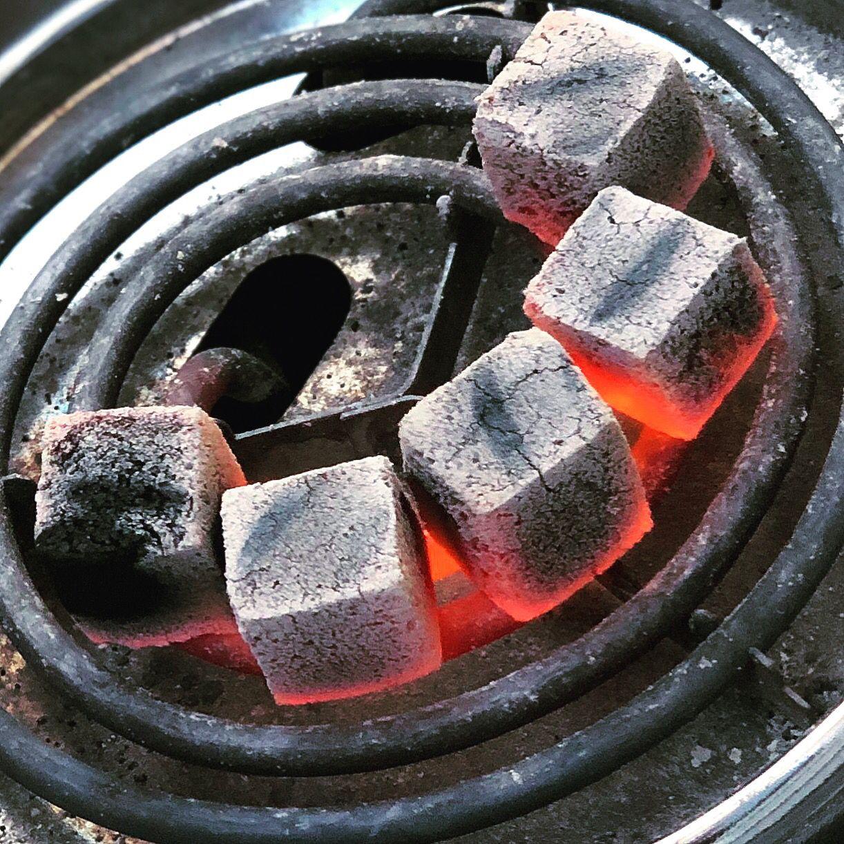 Houtskool voor wierook