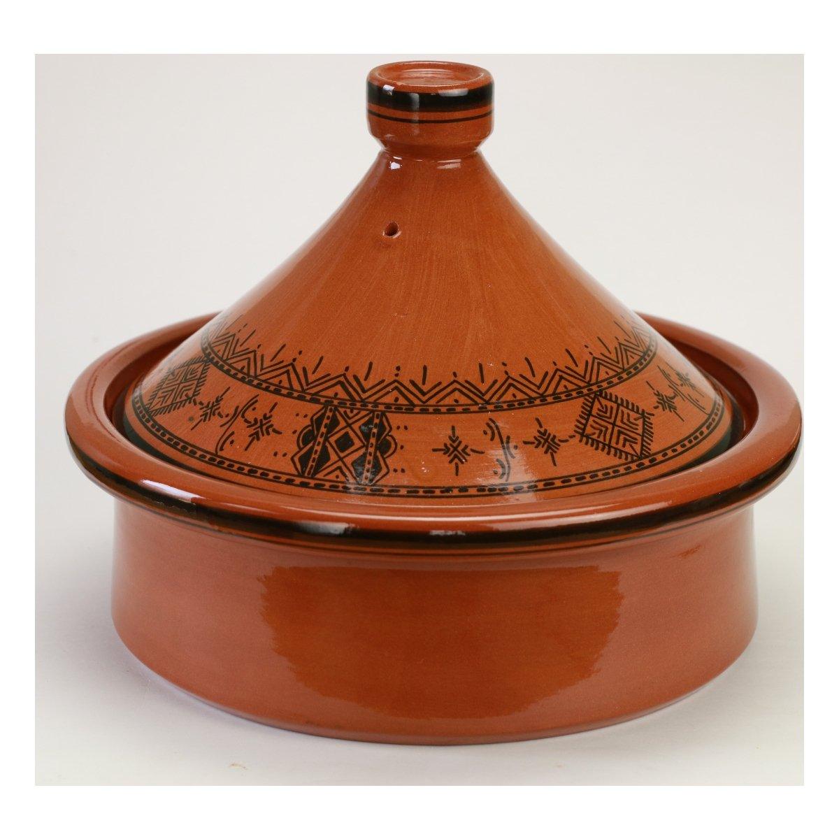Marokkaanse keramische tajine en gerechten