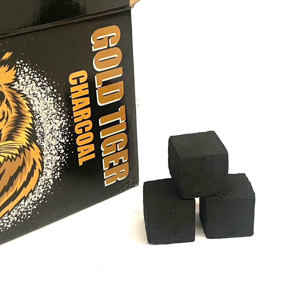 Natuurlijke houtskool 1kg Goud Tijger 26mm + VERRASSINGSGESCHENK