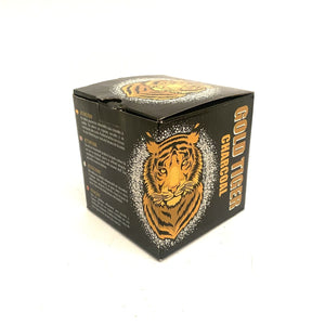 Natuurlijke houtskool 1kg Goud Tijger 26mm + VERRASSINGSGESCHENK