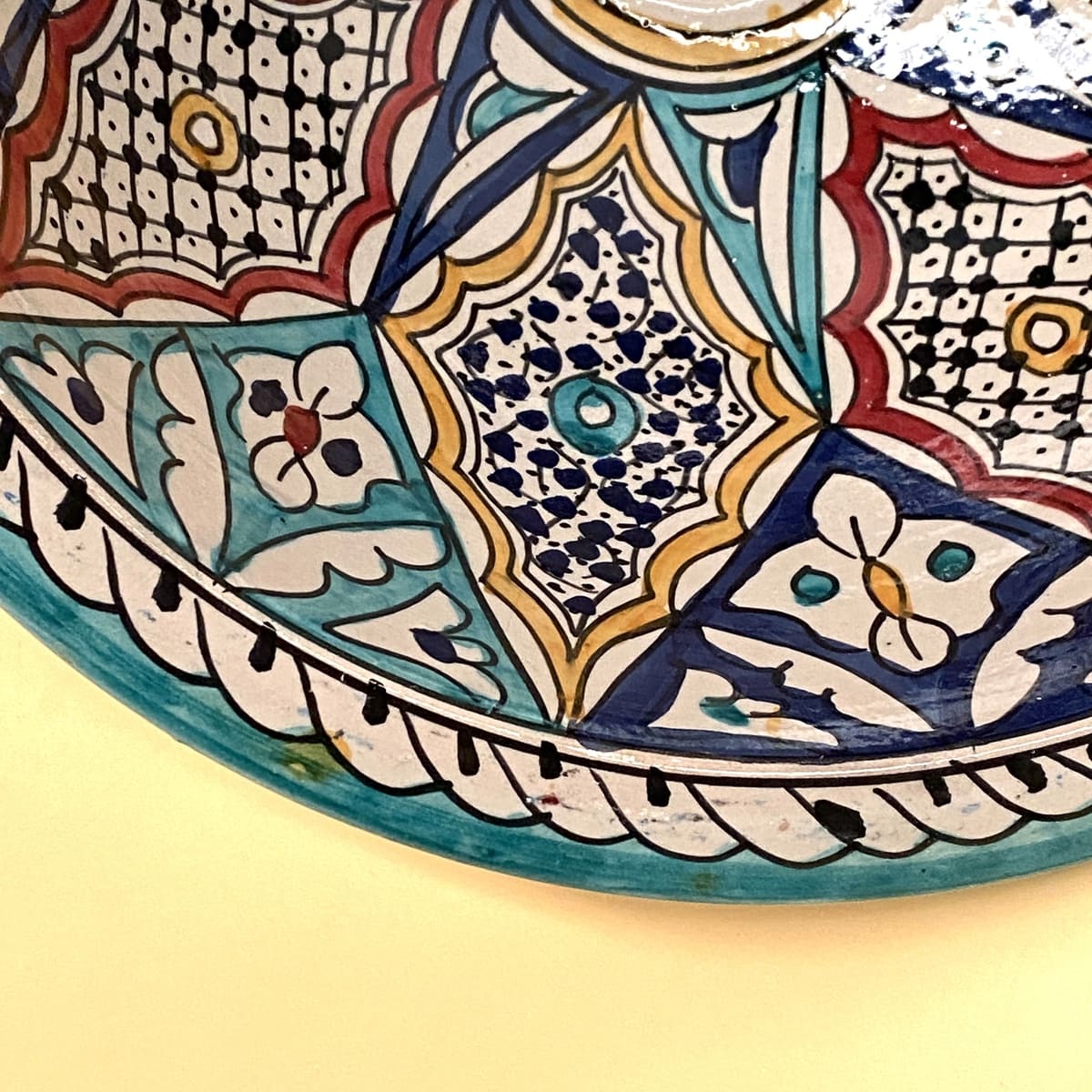 Arabische veelkleurige keramische wastafel 40cm