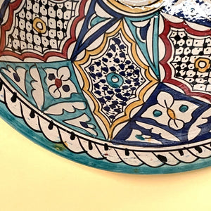 Arabische veelkleurige keramische wastafel 40cm