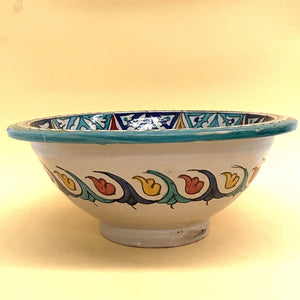 Arabische veelkleurige keramische wastafel 40cm