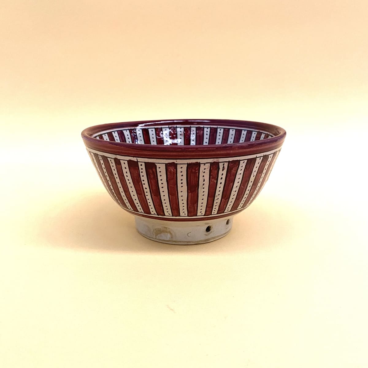 Arabische keramische slakom Fez Granaat 18cm