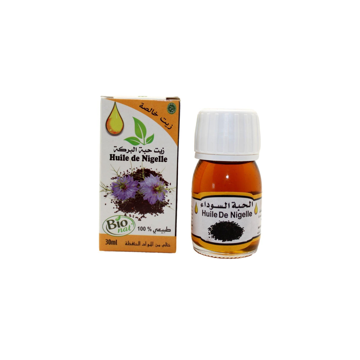 Aceite esencial de nigella o comino negro BIONAT 30ml