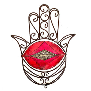 Marokkaanse wandlamp Hand van Fatima