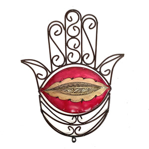 Marokkaanse wandlamp Hand van Fatima