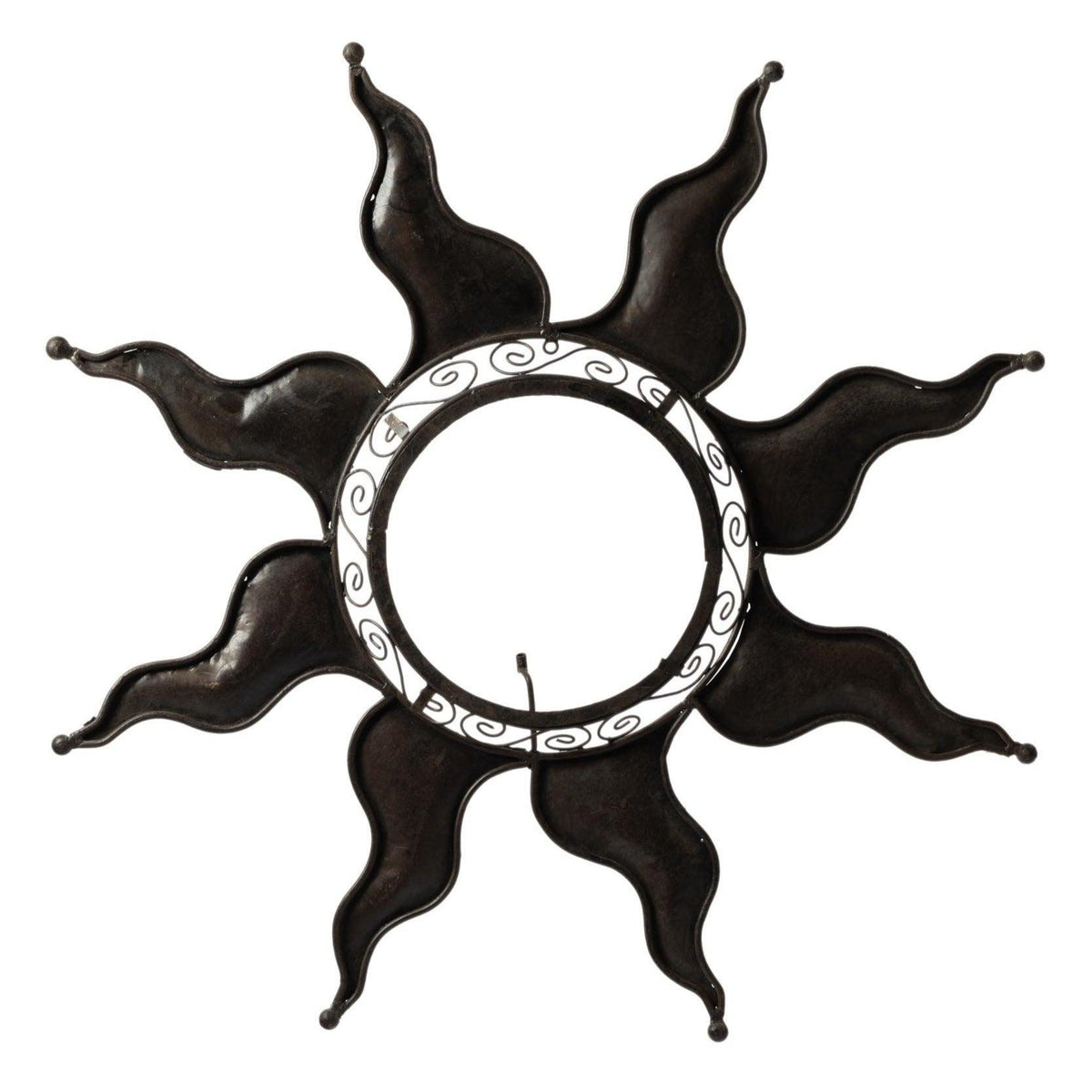 Aplique o plafón marroquí de forja Sol 90cm