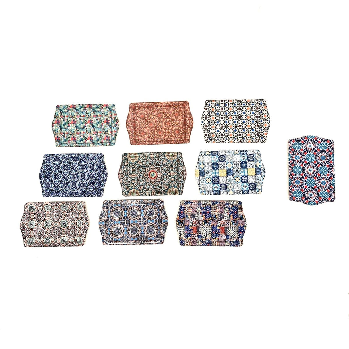 Bandeja andalusí metálica 25x16