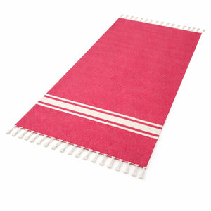 colcha marrakech rosa 185cm extendida