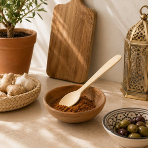 cuchara artesana de madera lifestyle