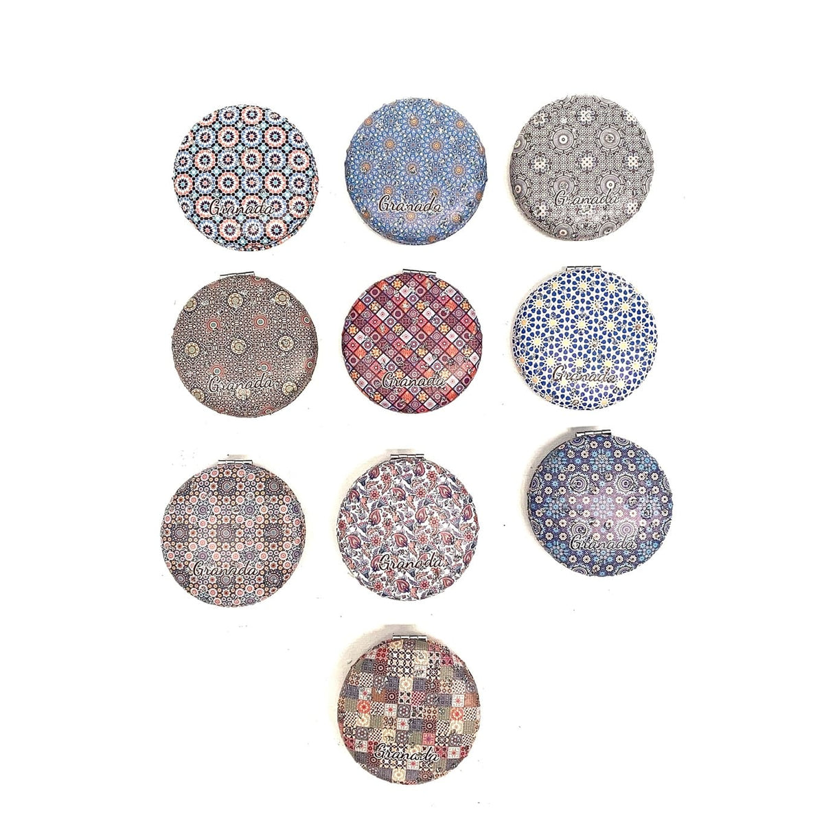 Espejito de maquillaje souvenir Granada detalle