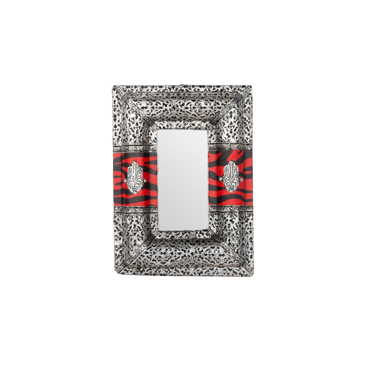 Espejo árabe de alpaca Mano de Fátima