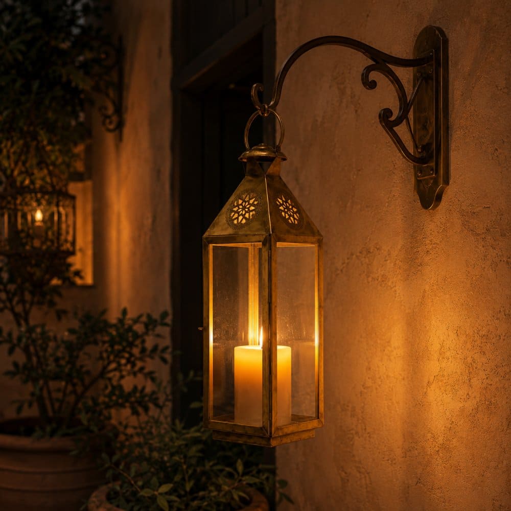 Farol árabe KBD colgado