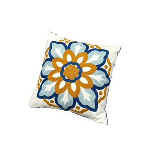 Funda de cojín árabe estilo floral MK4