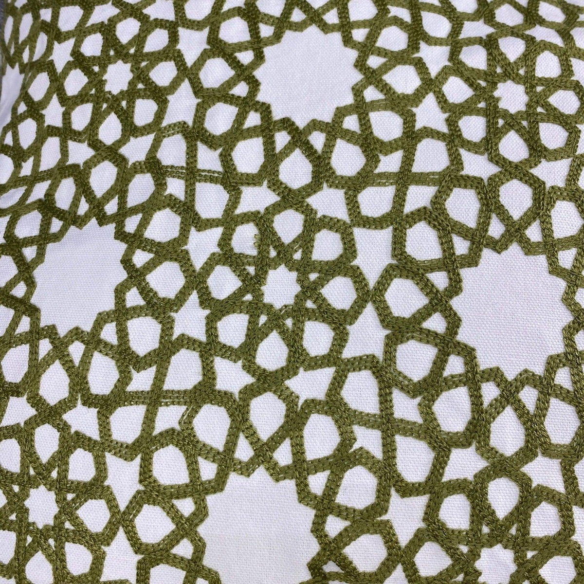 Funda de cojín árabe Estrella pistacho MK5