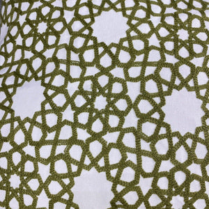 Funda de cojín árabe Estrella pistacho MK5