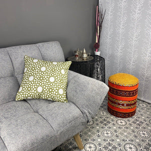 Funda de cojín árabe Estrella pistacho MK5