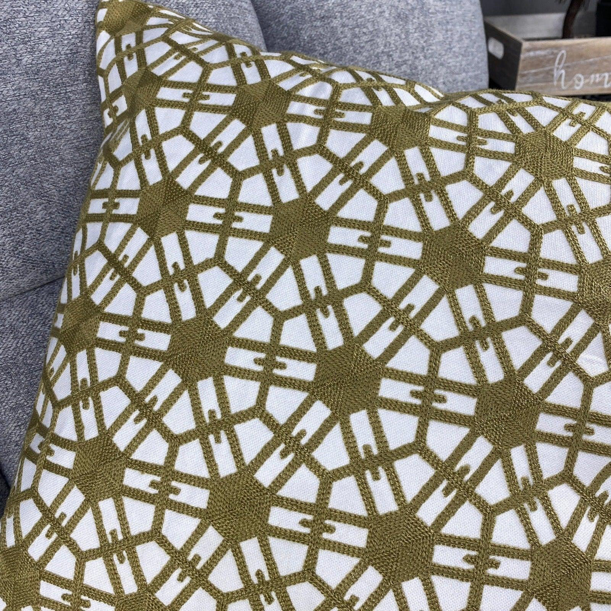 Funda de cojín árabe geometría andalusí MK7