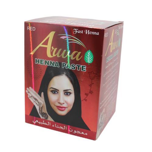 Henna Arwa roja natural para tatuajes - Calidad Premium