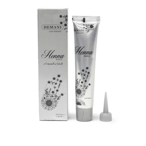 Henna negra Hemani en tubo para tatuajes 33gr