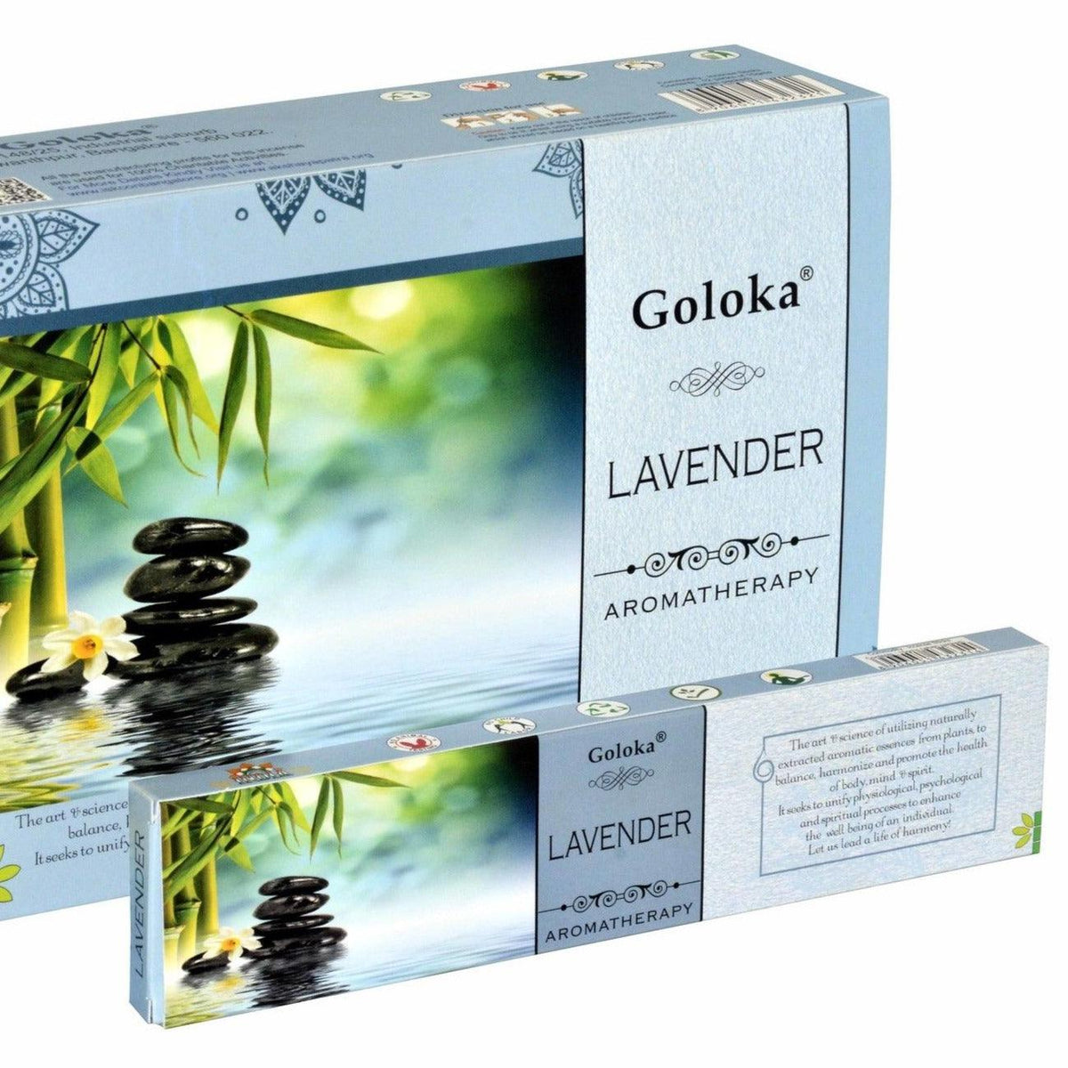 Incienso Goloka Lavender Aromaterapia - incienso de lavanda