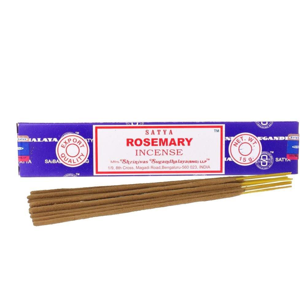 Incienso Rosemary Satya en varillas - incienso de romero