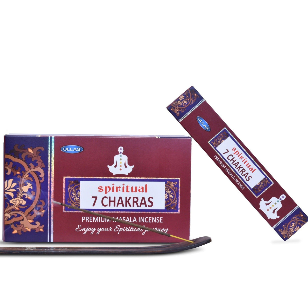 Incienso Spiritual 7 Chakras Ullas en varitas