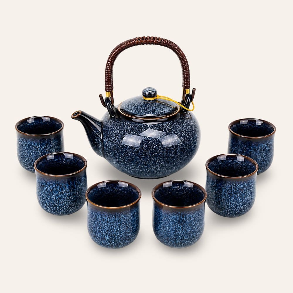 juego de té japonés porcelana