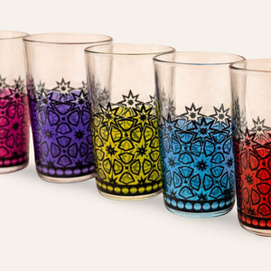 juego vasos morunos de té MADRASA detalle