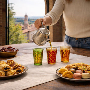 juego vasos de té moruno ALHAMBRA lifestyle