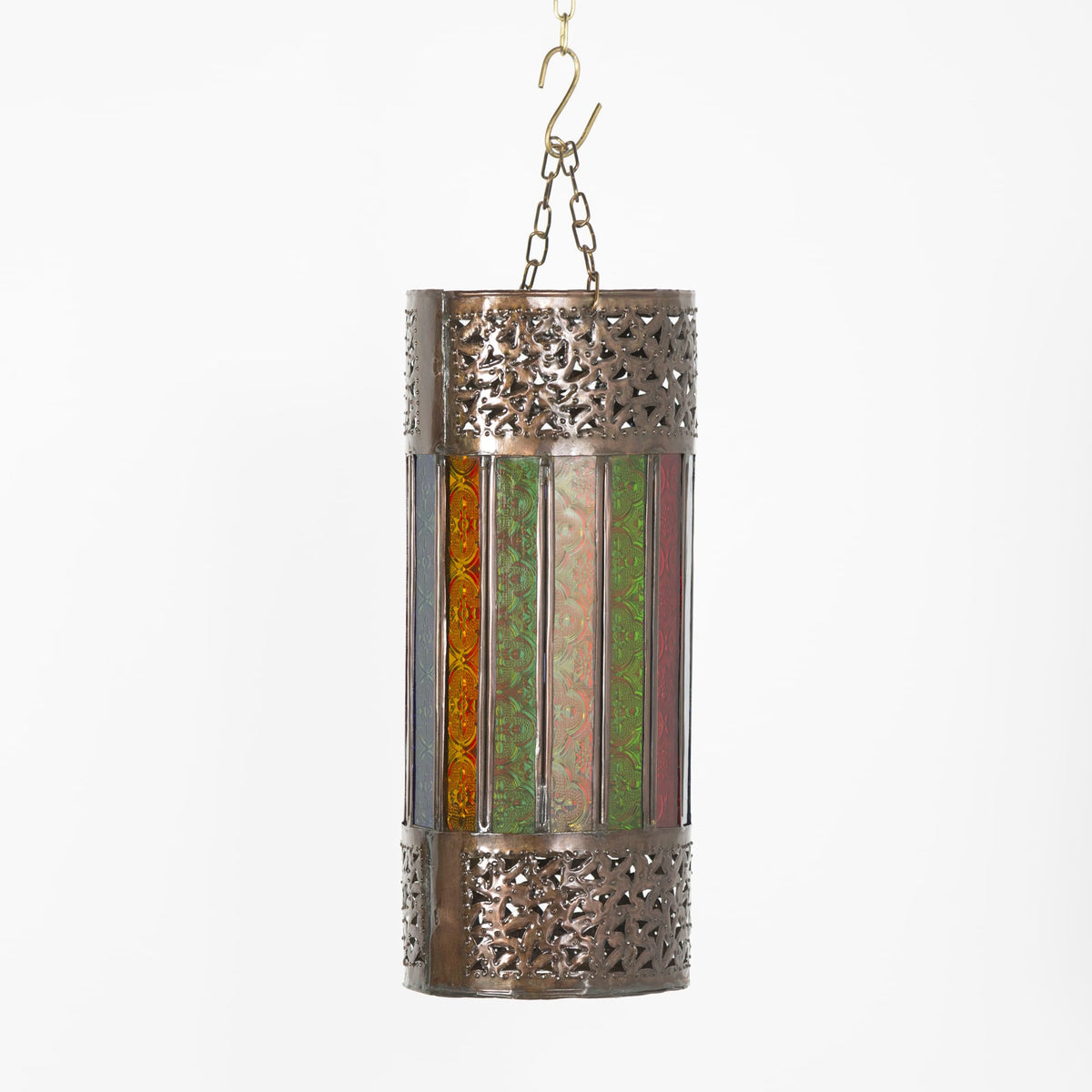 lámpara árabe colgante cilindro F10