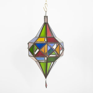 lámpara árabe cristal Diamante Colores A22