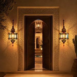 lámpara árae cristal FASFUSA F9 riad